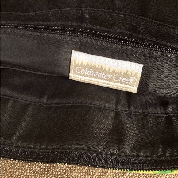 Coldwater Creek tropical handbag EUC. - Picture 3 of 6